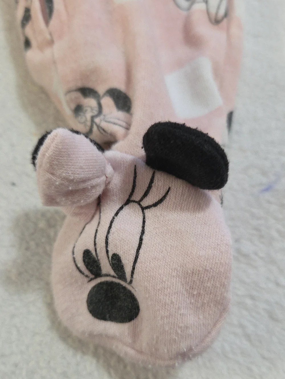 DISNEY BABY MINNIE MOUSE ONESIE
